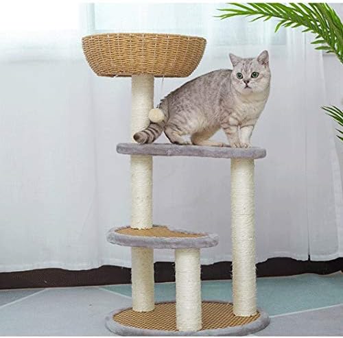 Postagem de arranhões de Scdcww para gatos Rampa de rampa Cats Cats Toy Toy Kitten Toys Pumping Toy com escada de escalada de escalada