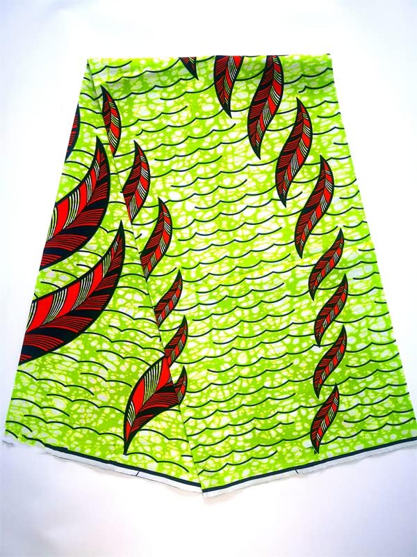 Tecido de estampa de cera africana amibrica Africana Aerável cera real algodão 6 jardas de costura diy tecido nigeriano para tecidos de renda de vestido africano para materiais de costura de noiva Tecido de tecido nigeriano de renda por quintal