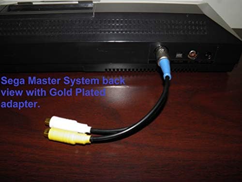 Ultimate Gold Plated Video/Audio para o Sistema Master Sega e o Genesis One
