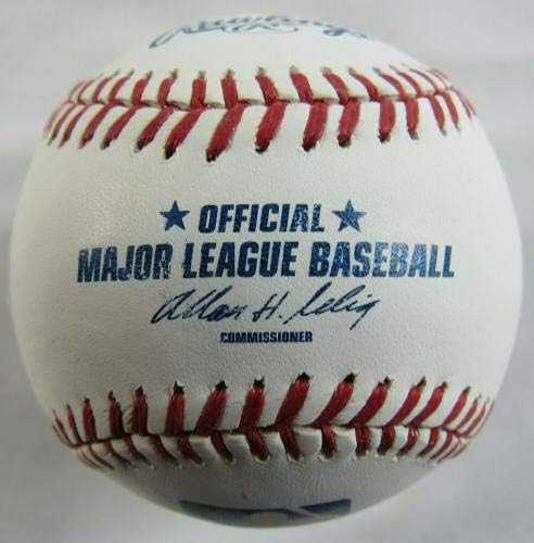 Matt den dekker assinou autograph Rawlings beisebol b103 II - bolas de beisebol autografadas