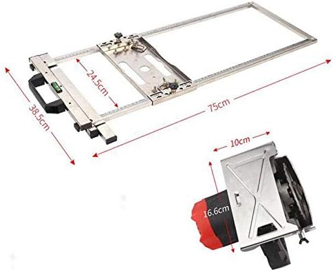 KXA para eletricidade Circular SAW Trimmer Machine Edge Guide Posicionamento da placa de corte ferramenta