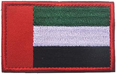 Moral tática da bandeira dos Emirados Árabes Unidos Patch bordado