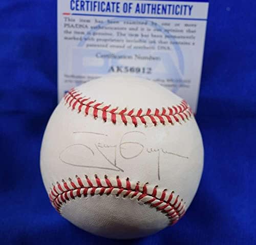 Tony Gwynn PSA DNA CoA Autograph National League ONL Baseball assinado - bolas de beisebol autografadas