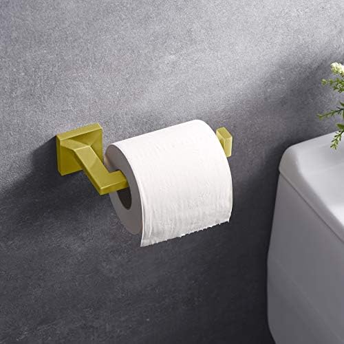 HOOOH SUS 304 Aço inoxidável Papel de papel higiênico portador de parede Montado com o higiário de papel higiênico