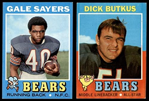 1971 Topps Chicago Bears Set Chicago Bears Ex/Mt Bears