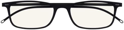 Óculos de leitura de luz azul nobre - aros cheios extra finos de leitura de óculos azuis bloqueando com suporte de