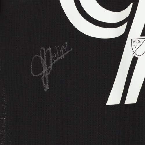 Luis Felipe San Jose Terremotos autografados 96 Black Jersey da temporada de 2020 MLS - camisas de futebol autografadas