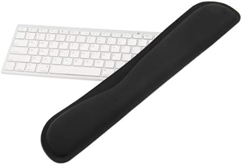 Kaczmarek Desktop Anti Slip Gel Black Gel Rest Suporte Pad para conforto para PC Teclado Teclado Teclado Hands