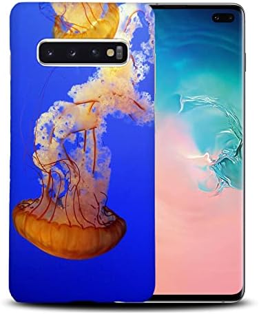 Capa de capa de telefone de peixe marinho da geléia de peixe nº 1 para Samsung Galaxy S10