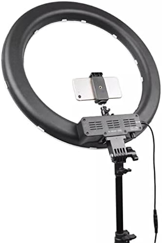 LEPSJGC de 18 polegadas Ring LED Câmera Luz de vídeo FOTIO Phone Lamp com maquiagem de suporte iluminação fotográfica