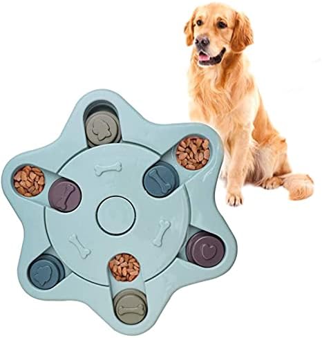 Anúncios interativos cães lenta tigela de cachorro Treat Dispensador impedindo a asfixia de cães de design saudável Brinquedos