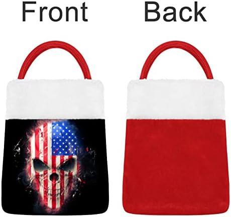 Bandeira americana Bolsas de Natal Angrado de Bandeira Angrada