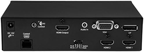 Startech.com Multi -Input para HDMI Converter Switch - DisplayPort, VGA e Dual -HDMI para Switch HDMI - Prioridade e Switch Automático - 4K
