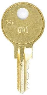 Artesanato 285 Chaves de substituição: 2 chaves