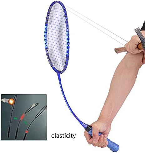 Raquete de badminton profissional de grafite tengaosi para juventude, super leve fibra de carbono de badminton racquet de badminton