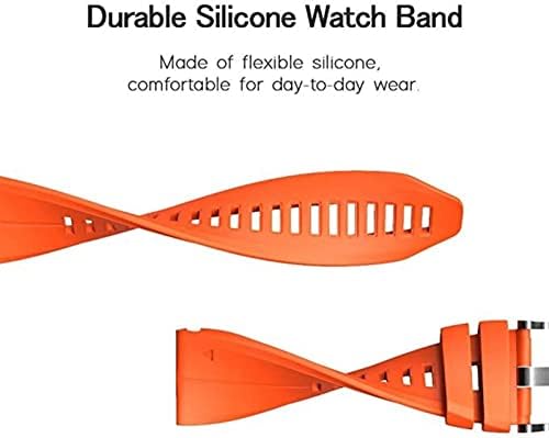 Skxmod 26 mm Silicone Watch Band para Garmin Fenix ​​6x 6Pro Relógio Rápula Redução de Strap Strap Fase Fit