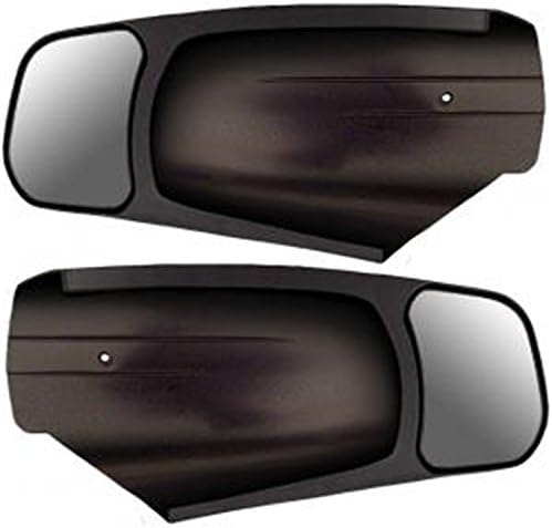 CIPA 10950 Chevrolet/GMC Mirror de reboque personalizado - par, preto