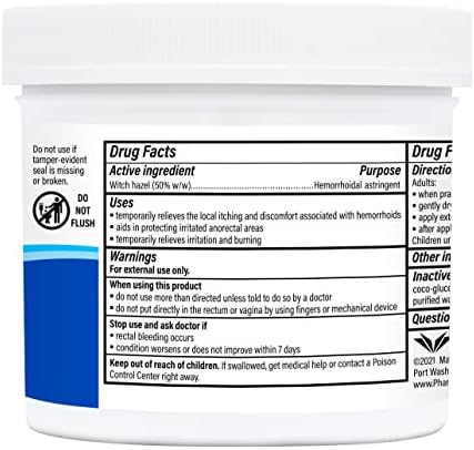 Álcool isopropílico Pharma -C e almofada medicinal com hamsedel de bruxa - pacote de valor.