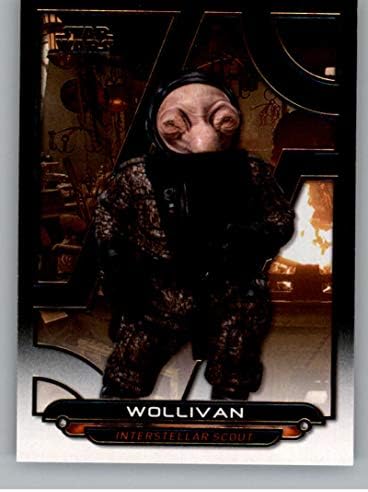 2018 Topps Star Wars Galactic Arquivos #TFA-33 Wollivan Official Non Sport Trading Card em NM ou melhor conditon