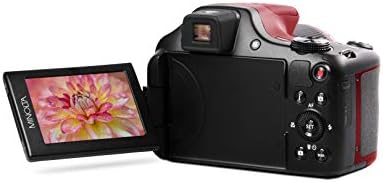 Minolta Pro Shot 20 Mega Pixel HD Câmera digital com zoom óptico 67x, vídeo Full 1080p HD e cartão SD de 16GB