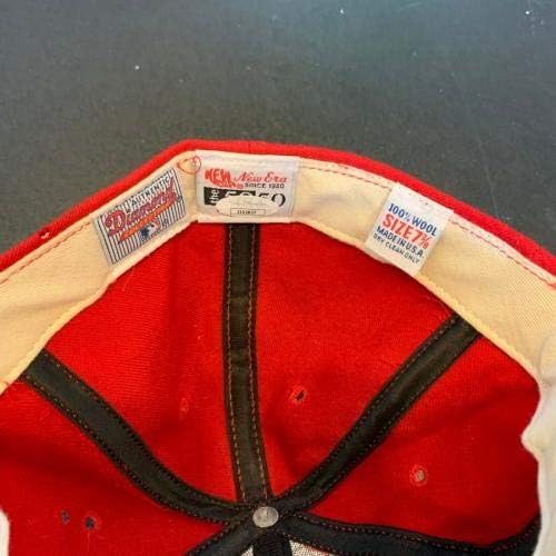 Mickey Tettleton Assinou Game usou Texas Rangers Baseball Hat Cap with JSA COA - Chapéus autografados