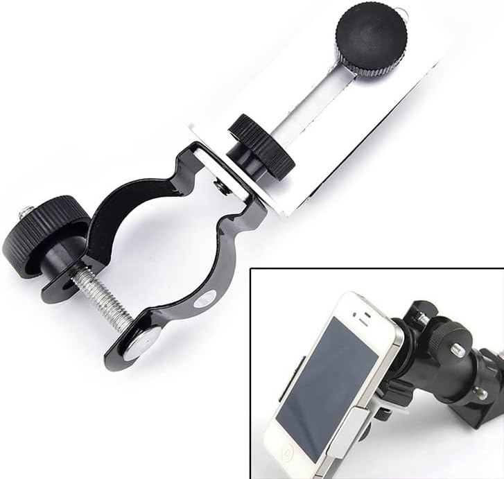 Acessórios para microscópio 1pc Adaptador de celulares Montar o adaptador universal Adaptador clipe de ferramentas externas consumíveis