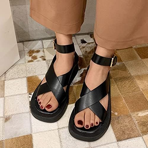 Sandálias de plataforma Mulheres amplas que não deslizam secagem rápida sapatos de almofada macia sapatos de lazer para férias de férias