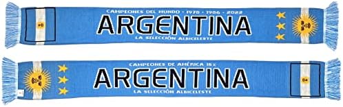 Euroscarves Argentina Soccer Knit Sconhe