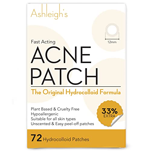 Patch de espinha acne de Ashleigh-, poderosos remendos hidrocolóides eficazes, adesivos para cobrir manchas, espinhas e fugas,