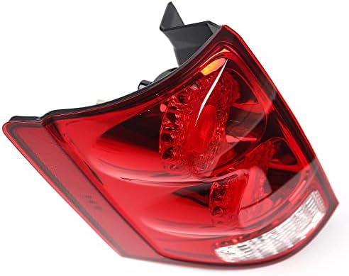 Vlincar Light Light Lights Compatível com Dodge Grand Caravan 2011-2020 LED e Halogen Type & Rights Side Luzes traseiras