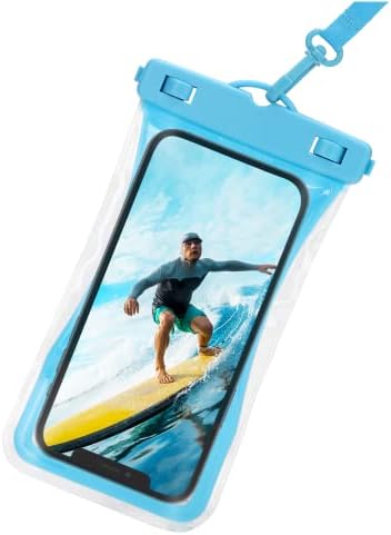 Urbanx Universal Watero Proove Ponch Pouch Caprop de bolsa seca projetada para Archos Oxygen 63 para todos os outros smartphones de até 7 - azul