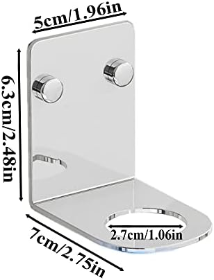 Bijun Soap Bottle Dispenser Montador de parede Montado na parede, garrafas de bomba de mão dispensador de suporte