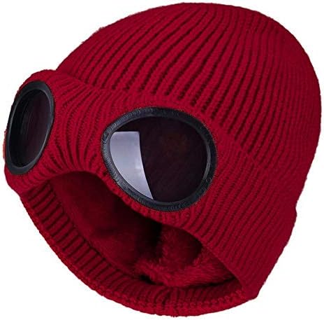 Chapéu de malha de inverno para mulheres elásticas de inverno Urso ouvido Baggy Térmica Size Caps