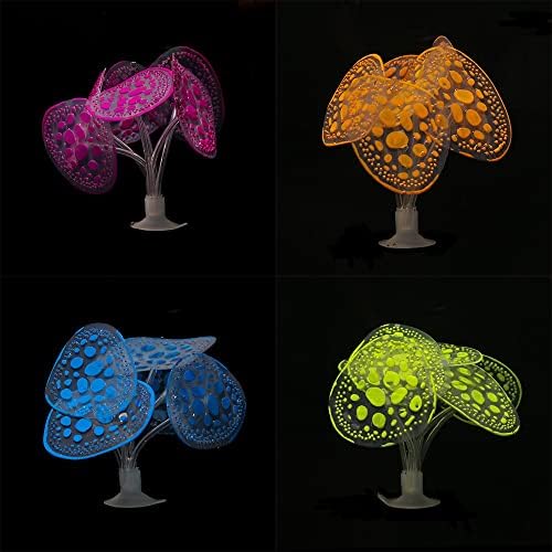 N/A PLANTAS LUMINOSAS MEMULAÇÃO ARTIVAL DE AQUÁRIO DE AQUARIUIO DE AQUARIUM DE Aquário de peixes Ornamento subaquático para tanques