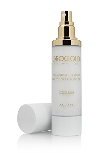 OROGOLD WHITE GOLD 24K Anti Anti Aging Facial Cleanser - Oro Gold 24K Toner facial - Cosméticos Orogold