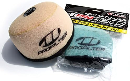 Maxima Racing Oils AFR-2401-00 Profilter Pronto para usar filtro de ar de espuma de estágio duplo, solteiro, verde