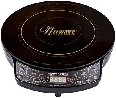 Aproveite este acordo especial com o nuwave pic ouro 1500 watts- Cooktop com cerâmica saudável 9 Fry Pan