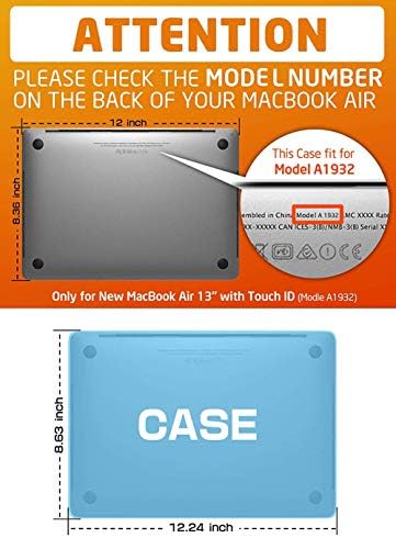 SupCase [série de besouros unicorn] projetada para MacBook Air 13 polegadas 2020/2018 Lançamento, cobertura de pára