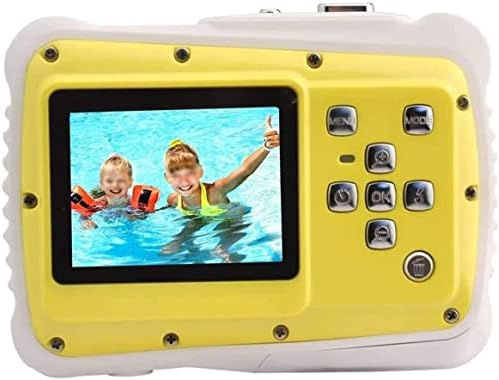 Câmera infantil do CMUNBBB, câmera à prova d'água infantil com tela de toque HD de 2 polegadas, câmera de vídeo digital