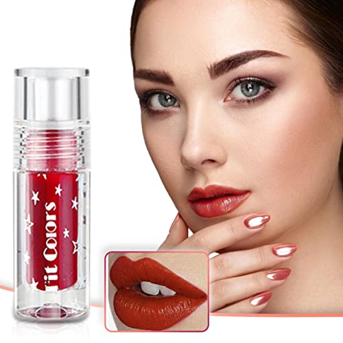 Zitiany Lip Glaze Lip Gloss hidrata não desaparece não se mantém no copo de maquiagem duradouro batom líquido 3,5ml