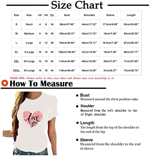 T-shirt do dia dos namorados unissex, amor, casais com estampas de coração combinando camisetas de manga curta camisetas gráficas
