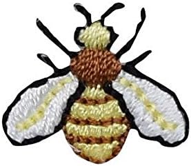 Pequeno/Mini - Bee/Hornet - Ferro bordado no patch