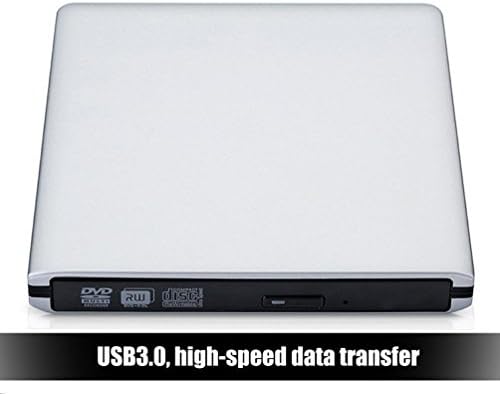 Ultra Slim Slim Externo USB 3.0 CD/DVD-RW Writer Burner Player para MacBook Pro Air IMAC ou outro PC/laptop