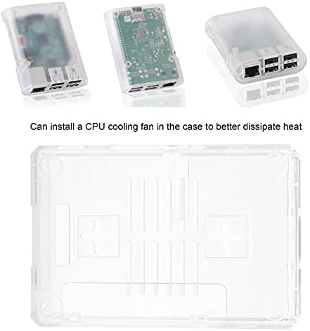 Casca protetora para Raspberry Pi, caixa de proteção amplamente usada para caixa fosca de Raspberry Pi para mecânico para Raspberry Pi