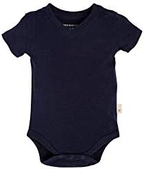 Abelhas Burt Baby - Baby Boys Bodysuit, manga curta e mangas compridas de uma peça de peça, de algodão orgânico