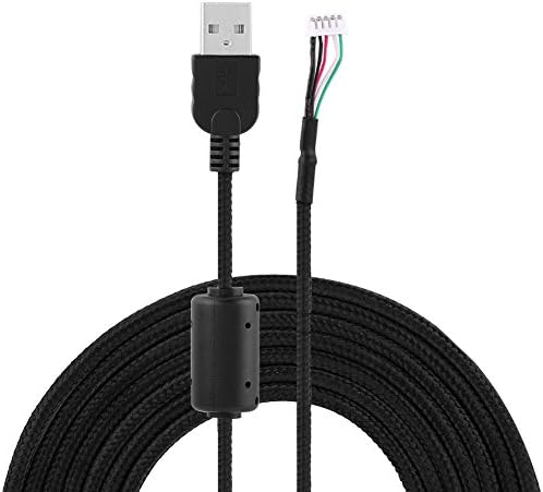 2 metros de mouse USB Linha de cabo de reposição de cabo de reparo Acessório para Logitech G500S Mouse de jogo