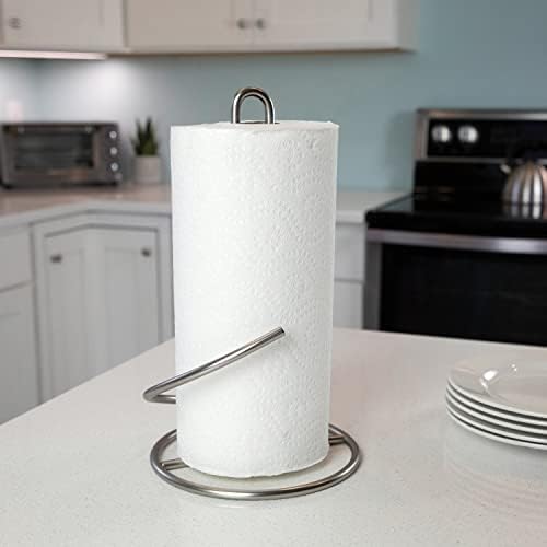 Spectrum Euro Paper Towel Supreme - Organização de armazenamento para balcão de cozinha, despensa, lavanderia, apartamento, trailer