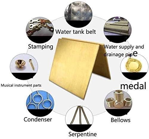 Folha de latão de Yiwango para uso na folha de cobre de desenvolvimento de metal de desenvolvimento de produtos 0,5 mm de 0,5 mm