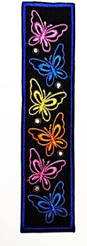 Kleenplus Butterfly Patch Crafts Artes Reparar Borboletas Ferro bordadas em costura em manchas de crachá para tampas de mochila de jeans de jeans diy