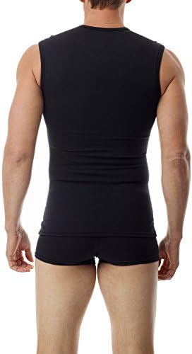 Underworks Cotton Bulge Bulge Centening Compression Muscle Shirt Top 974